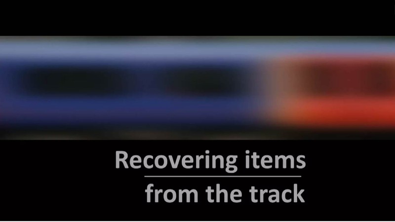 RECOVERING ITEMS FROM THE TRACK TRAINING FILM CLIP